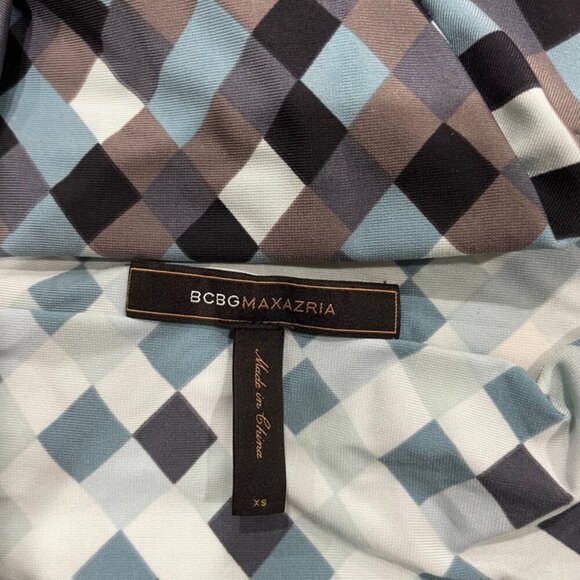 BCBG MAXAZRIA SLEEVELESS COWL NECK PARTY DRESS SIZE XSMALL - Picture 5 of 14